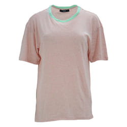 DIESEL T RACHEL Womens T Shirts Casual Party Tees - Light Peach, L