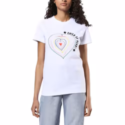 DIESEL NAO T HEA Womens T Shirts Summer Tee - White, XXS