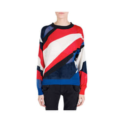 DIESEL M BLANCA 0CANZ Womens Sweater Long Sleeve - Red, XS