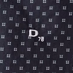 DIESEL S BLANCA 0WALH Mens Shirts Cotton Shirt - Navy, L
