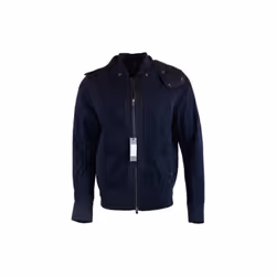 DIESEL D NEYT Mens Bomber Jacket Hooded Light Padded Quilted Casual Cotton Coat - Large