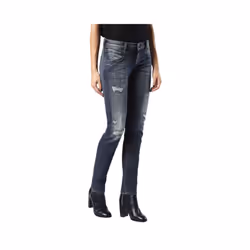 DIESEL BELTHY 0860K Womens Denim Jeans Regular Slim Dark Blue Italy Zip Fly - W31 L32