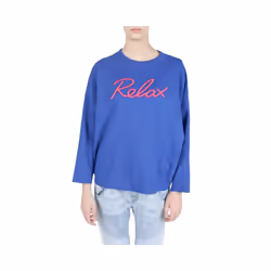 DIESEL F GERTRUDE Womens Sweatshirt Jumper - Blue, S