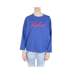 DIESEL F GERTRUDE Womens Sweatshirt Jumper - Blue, S