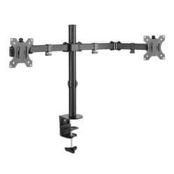 Techly ICA-LCD 582-D monitor mount / stand 81.3 cm (32") Desk Black