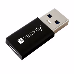 Techly IADAP USB3-AFT cable gender changer USB A USB C Black - Additional view 6