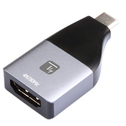 Techly IADAP USBC-HDMI4K USB graphics adapter 4096 x 2160 pixels Black, Silver