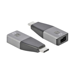 Techly IADAP USBC-MDP4K60 USB graphics adapter 3840 x 2160 pixels Black, Silver