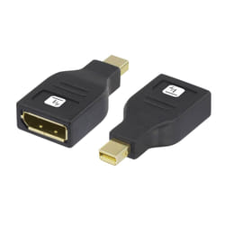 Techly IADAP DP-MDP2 cable gender changer DisplayPort Mini DisplayPort Black