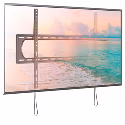 Techly Slim Fixed Wall Bracket LED LCD TV 60-120"