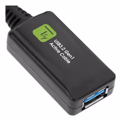 Techly ICUR3050G USB cable USB 3.2 Gen 1 (3.1 Gen 1) 5 m USB A Black - Additional view 4