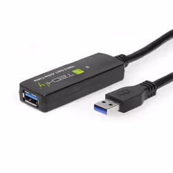 Techly ICUR30100G USB cable USB 3.2 Gen 1 (3.1 Gen 1) 10 m USB A Black - Additional view 5
