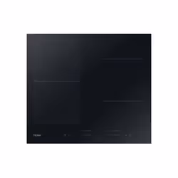 Haier Series 4 HAFRSJ64MC, Black, Built-in, 59 cm, Zone induction hob, Glass-ceramic, 4 zone(s)