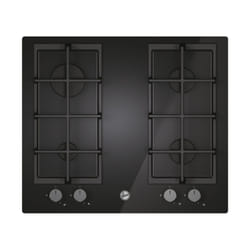 Hoover H-HOB 300 GAS HVG6K3B Black Built-in 59.5 cm 4 zone(s)