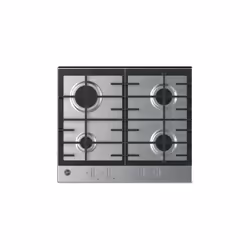 Hoover H-HOB 300 GAS HHG6BRK3X, Stainless steel, Built-in, 59.5 cm, Gas, Stainless steel, 4 zone(s)