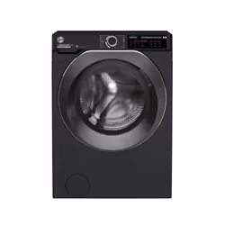 Hoover H-WASH&DRY 500 HD4106AMBCB/1-80, Front-load, Freestanding, Black, Left, Black, Black