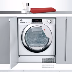 Hoover BATD H7A1TCE-80 tumble dryer Built-in Front-load 7 kg A+ White