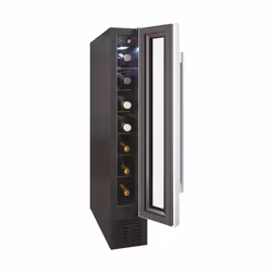 Baumatic BWC155SS/3 wine cooler Compressor wine cooler Built-in Black 7 bottle(s)