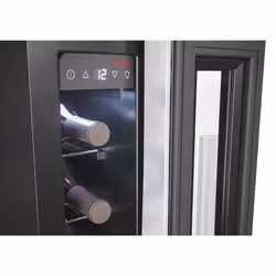 Baumatic BWC155SS/3 wine cooler Compressor wine cooler Built-in Black 7 bottle(s)