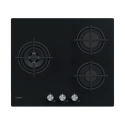 Candy Moderna CSG63B4PB Black Built-in 56 cm Gas 3 zone(s)