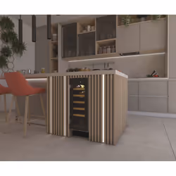 Hoover HWCB 30 UK/N Freestanding Black 20 bottle(s) - Additional view 5
