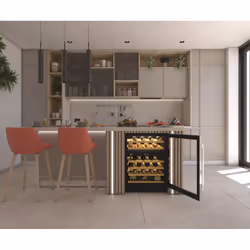 Hoover H-WINE 300 HWCB 60 UK/N Freestanding Black 46 bottle(s) - Additional view 8
