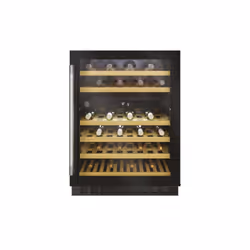 Hoover H-WINE 700 HWCB 60D UKBM/N, Freestanding, 46 bottle(s), G, Interior light, Black, Black