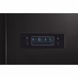 Hoover HHSBSO 6174BWDK side-by-side refrigerator Freestanding 529 L E Black