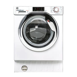 Hoover H-WASH 300 LITE HBDS495D1ACE/-80 washer dryer Built-in Front-load White E
