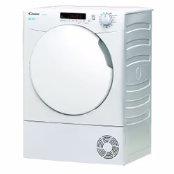 Candy CSE C10DF, Freestanding, Front-load, Condensation, White, Rotary, Touch, Plastic window door