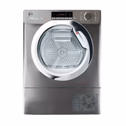 Hoover H-DRY 300 BATD H7A1TCER-80, Built-in, Front-load, Heat pump, Anthracite, Rotary, Left