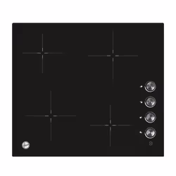 Hoover H-HOB 300 ELECTRIC HHK46C, Black, Built-in, 58 cm, Ceramic, Glass, 4 zone(s)