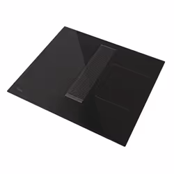 Haier I-Dual Series 6 HAIH6IESCF Black Built-in 60 cm Zone induction hob 4 zone(s) Built-in hood