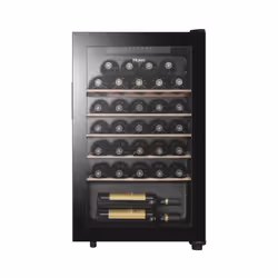 Haier Wine Bank 50 Serie 3 HWS33GG (UK) Freestanding Black 33 bottle(s)