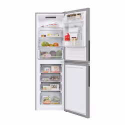 Hoover H-FRIDGE 300 HV3CT175LFWKS Freestanding 260 L F Stainless steel