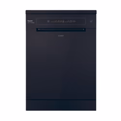 Candy RapidÓ CF 3E9L0B-80, Freestanding, Full size (60 cm), Black, Black, Buttons, LED