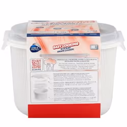 Care + Protect CMRCC8001 food storage container Round 2.7 L Transparent, White 1 pc(s)
