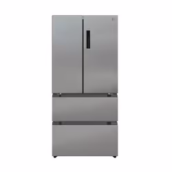 Hoover 34005463 HSF818EXK, Freestanding, French door, Stainless steel, Touch, LED, On door