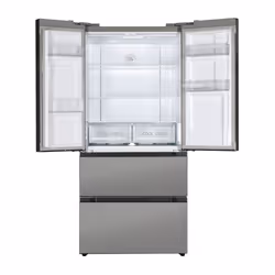 Hoover 34005463 HSF818EXK side-by-side refrigerator Freestanding 436 L F Stainless steel