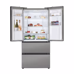 Hoover 34005463 HSF818EXK side-by-side refrigerator Freestanding 436 L F Stainless steel