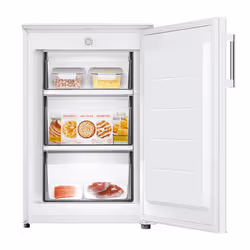 Hoover 37001596 HOUQS 58EWHK freezer Freestanding 85 L E White