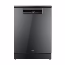 Haier XF 6B0M3PDA-80, Freestanding, Full size (60 cm), Graphite, Standard (80 - 85 cm), Black, Touch