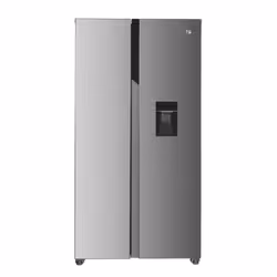Hoover 34005682 HHSBSO-6174XWDK-1, Freestanding, American door, Stainless steel, Glass, 529 L, ST