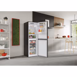 Hoover H-FRIDGE 300 HVT3CLECKIHB-1 Freestanding 252 L E Black - Additional view 7