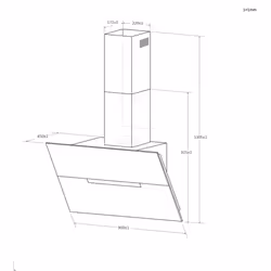 Haier I-Link HADG9CBS4BWIFI Wall-mounted Black 624 m³/h - Additional view 8