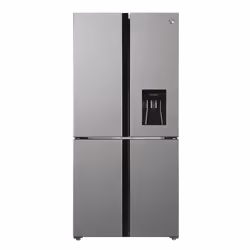 Hoover H-FRIDGE 700 MAXI 34005696 HSC918EWXK, Freestanding, Multi door, Silver, 4 door(s), New Gentle Silver, Touch