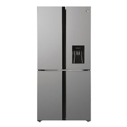 Hoover H-FRIDGE 700 MAXI 34005696 HSC918EWXK side-by-side refrigerator Freestanding 563 L E Silver