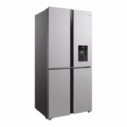 Hoover H-FRIDGE 700 MAXI 34005696 HSC918EWXK side-by-side refrigerator Freestanding 563 L E Silver
