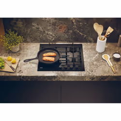 Haier Series 4 HAVG6BF4HBPB Black Built-in 60 cm Gas 4 zone(s) - Additional view 5