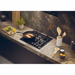 Haier Series 4 HAVG6BF4HBPB Black Built-in 60 cm Gas 4 zone(s) - Additional view 7